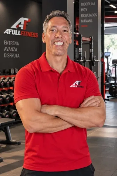 Julio, entrenador en AFullFitness