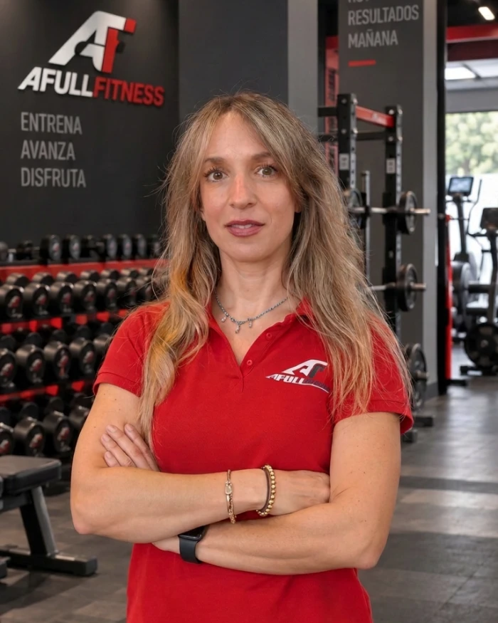 Marina, entrenadora en AFullFitness