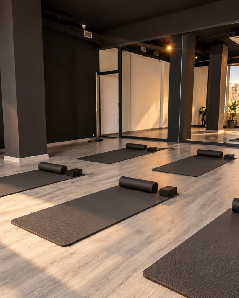 Sala de clases de pilates en Murcia en AFullFitness